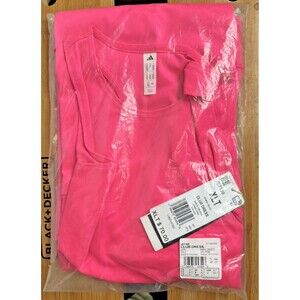 NEW Sealed - Adidas Womens Performance Tennis Club Dress Lucid Pink Size XLT